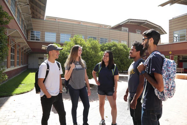 Students + Court Yard